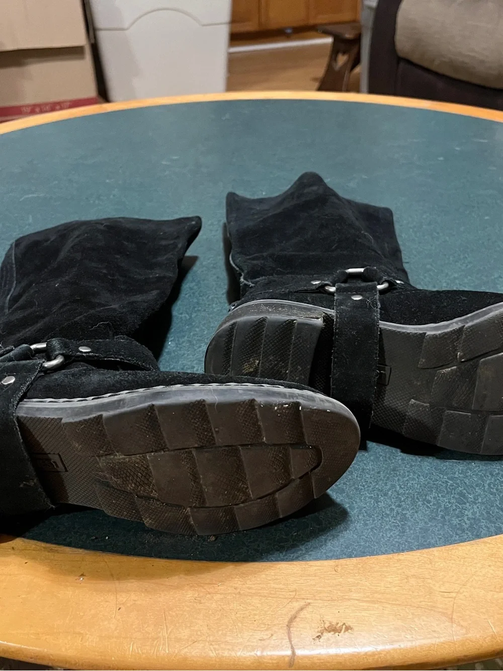 Nine West  Suede Mid-Calf Men's Boots